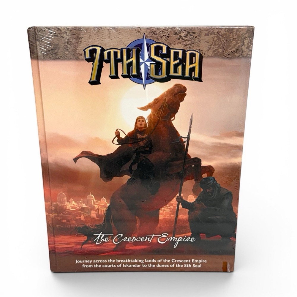 7th Sea the Crescent Empire by John Wick Presents (2017) Hardcover Book